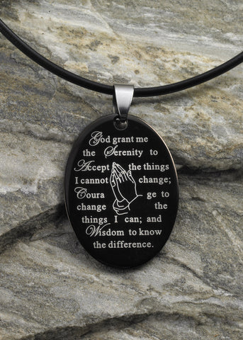 Serenity Prayer with Praying Hands -Pack of 6