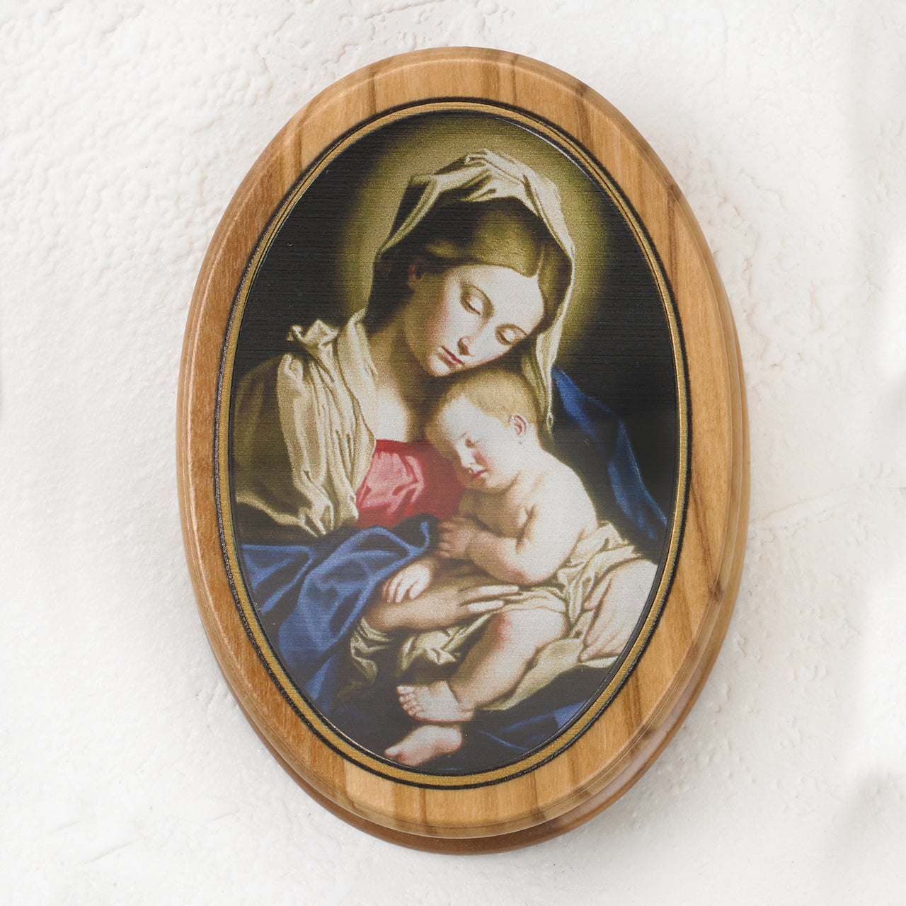 Mother and Child Sassoferato Rosary Box