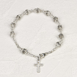6mm Crystal- Austrian Crystal Rosary Bracelet