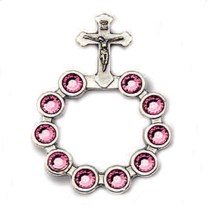 Rose- Austrian Finger Rosary (Pack of 4)